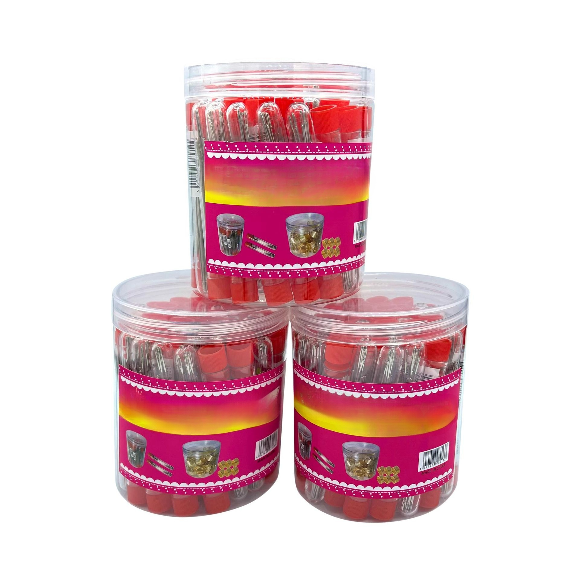 Ocelová jehla s velkým očkem pro ruční šití