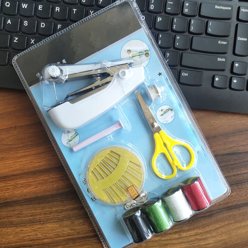 Sada pro ruční šití s přenosným strojem