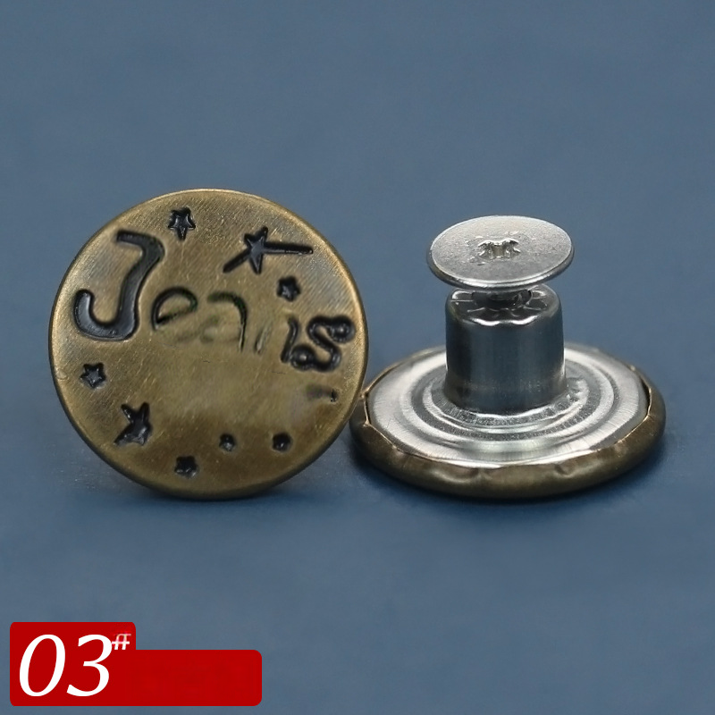 Nastavitelný knoflík na stažení pasu bez vrtání a šití