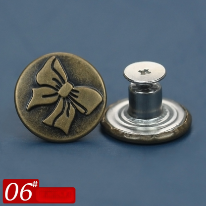 Nastavitelný knoflík na stažení pasu bez vrtání a šití