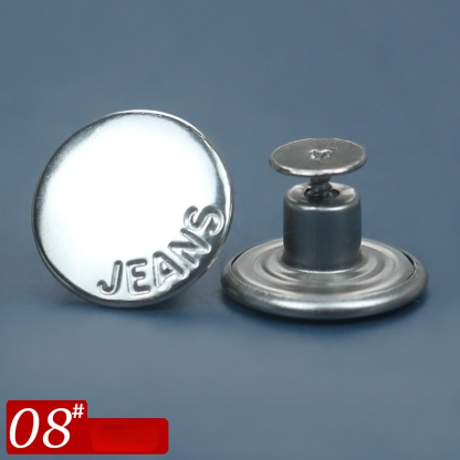 Nastavitelný knoflík na stažení pasu bez vrtání a šití