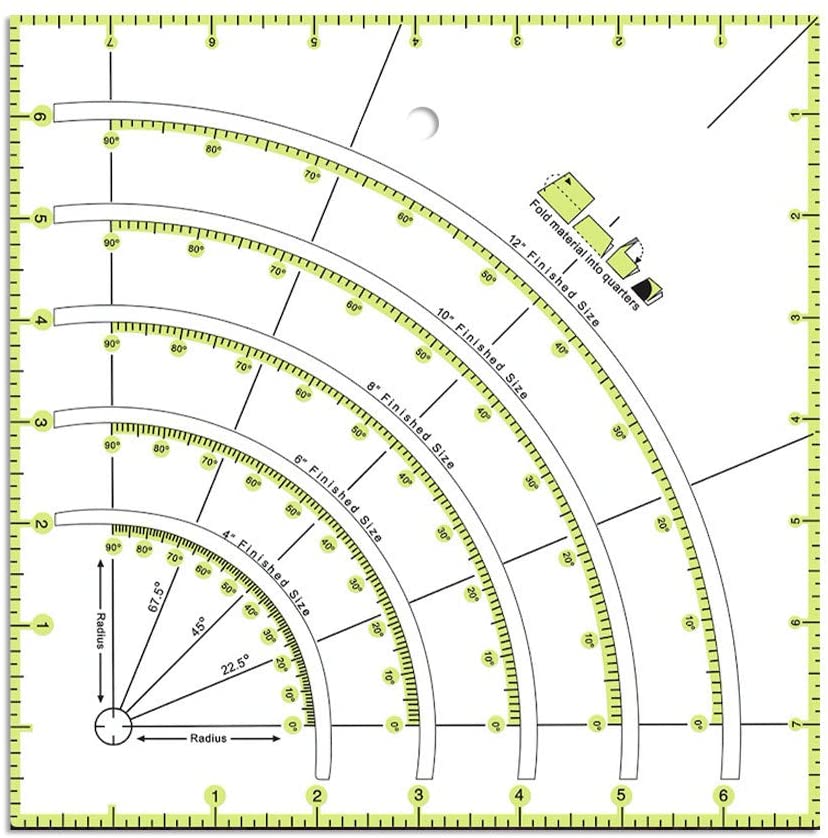 Víceúčelové pravítko pro řezání v různých úhlech