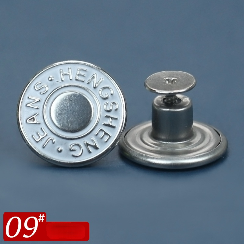 Nastavitelný knoflík na stažení pasu bez vrtání a šití