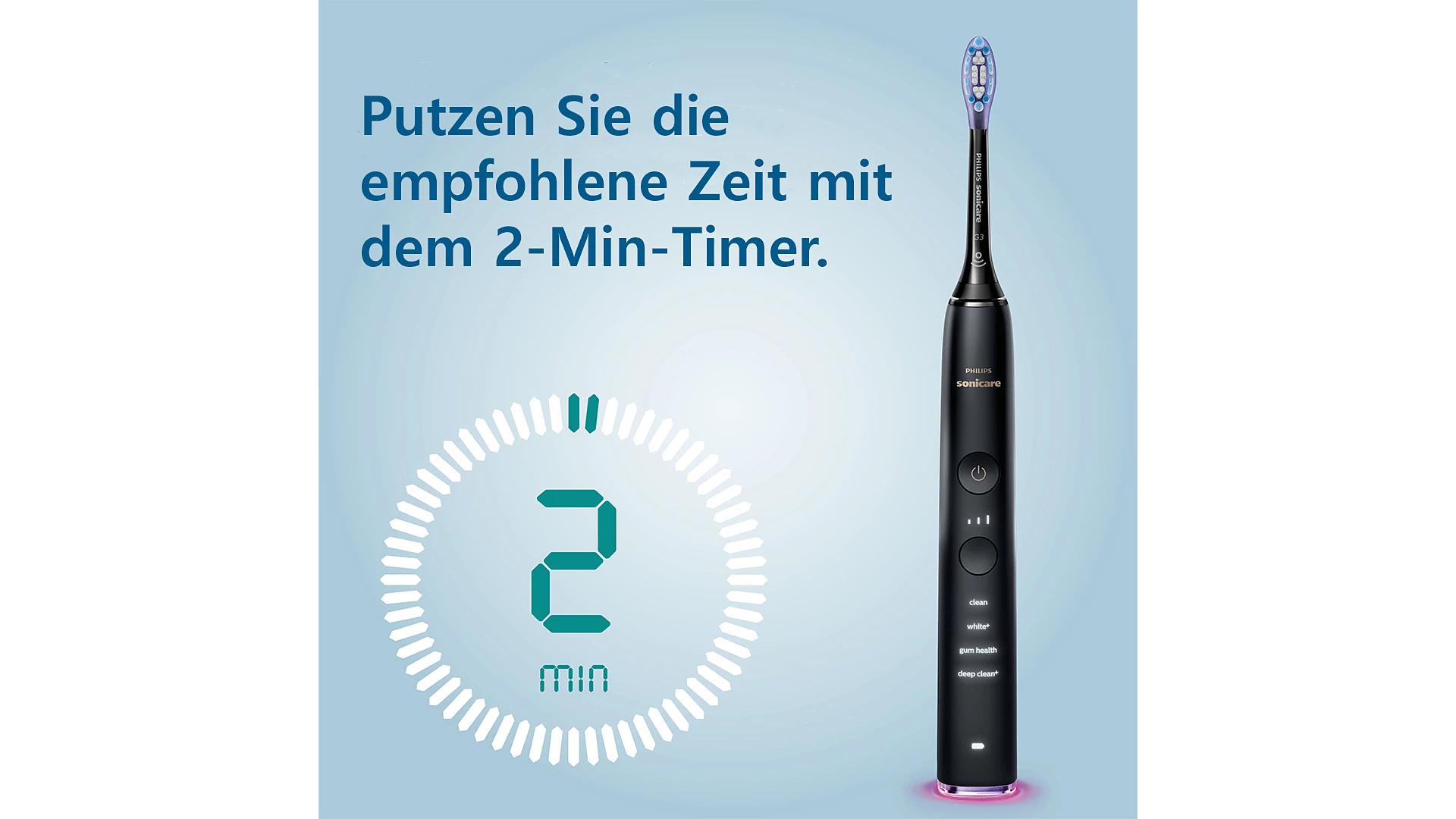 Philips Sonicare DiamondClean Smart 9400 - Elektrische Schallzahnbürste mit App - Schwarz