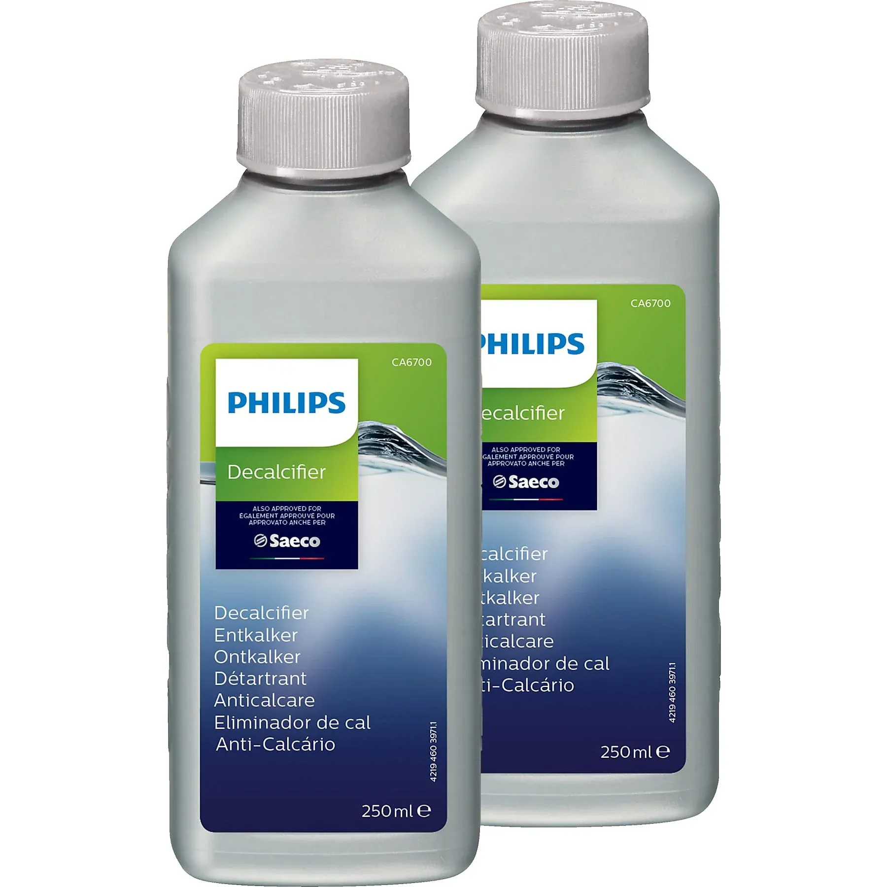 PHILIPS CA6700/22 Entkalker Mehrfarbig (2 x 0.25 Liter)