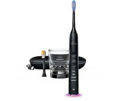 Philips Sonicare DiamondClean Smart 9400 - Elektrische Schallzahnbürste mit App - Schwarz