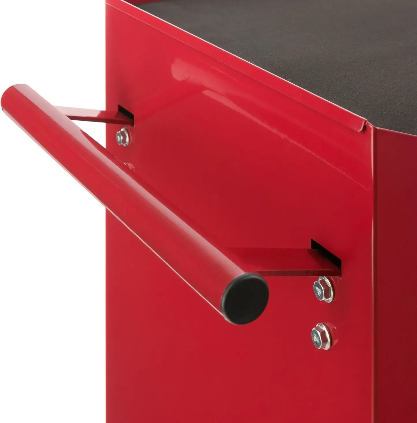 AREBOS Werkstattwagen 7 Schubladen | abschließbar, Antirutschmatten, Rot
