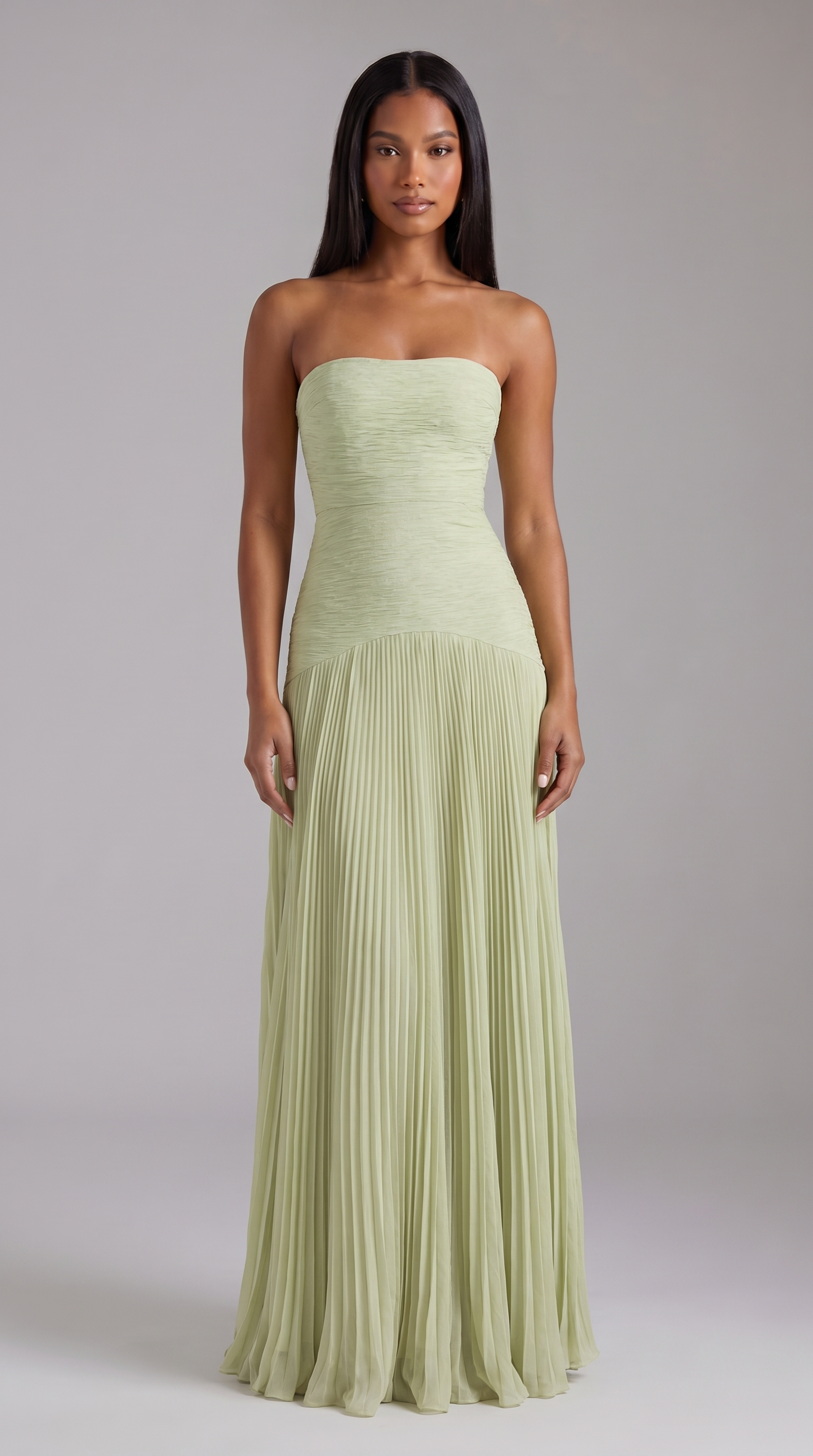 Rochie Maxi Forest - Verde salvie