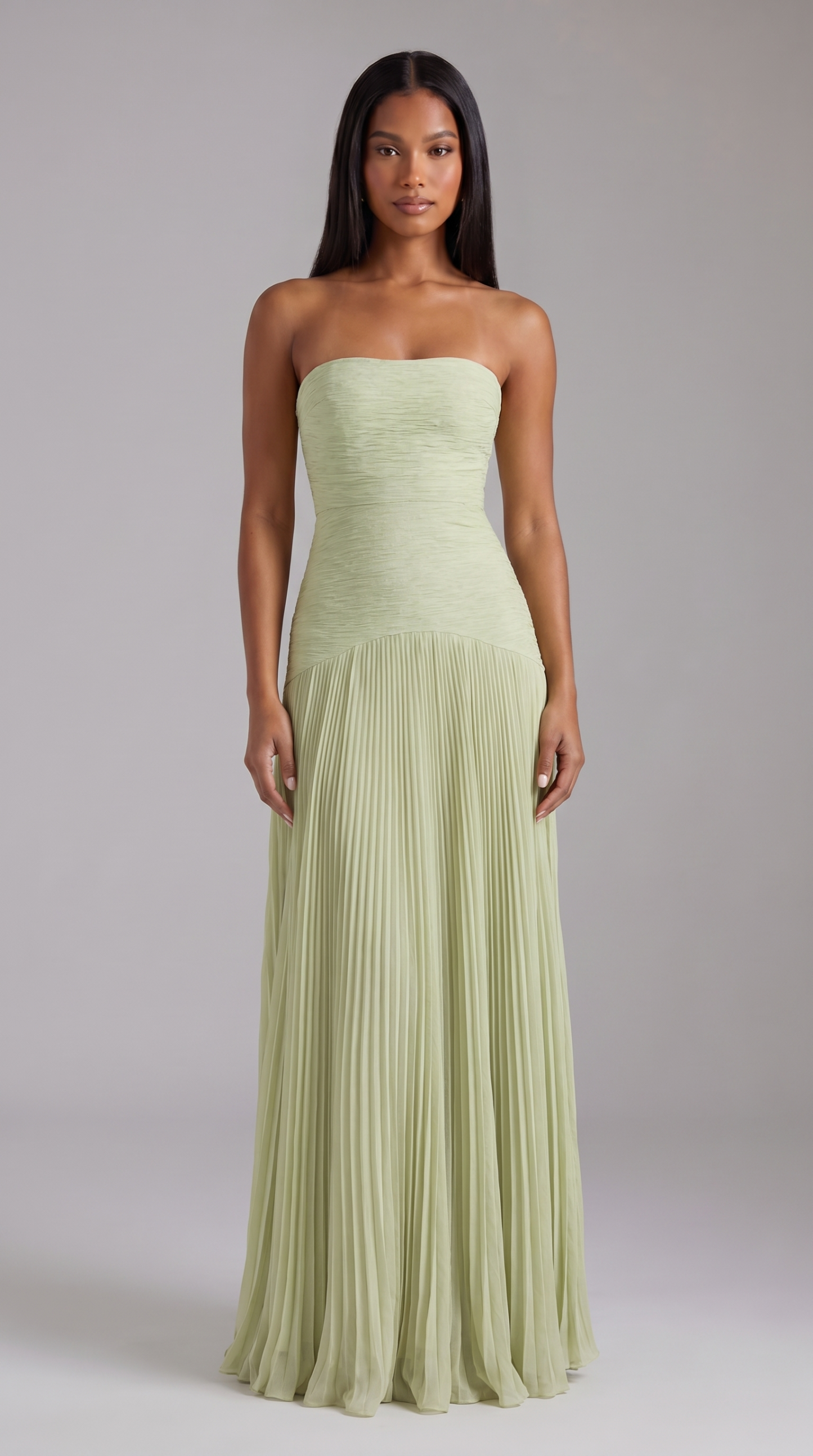 Rochie Maxi Forest - Verde salvie