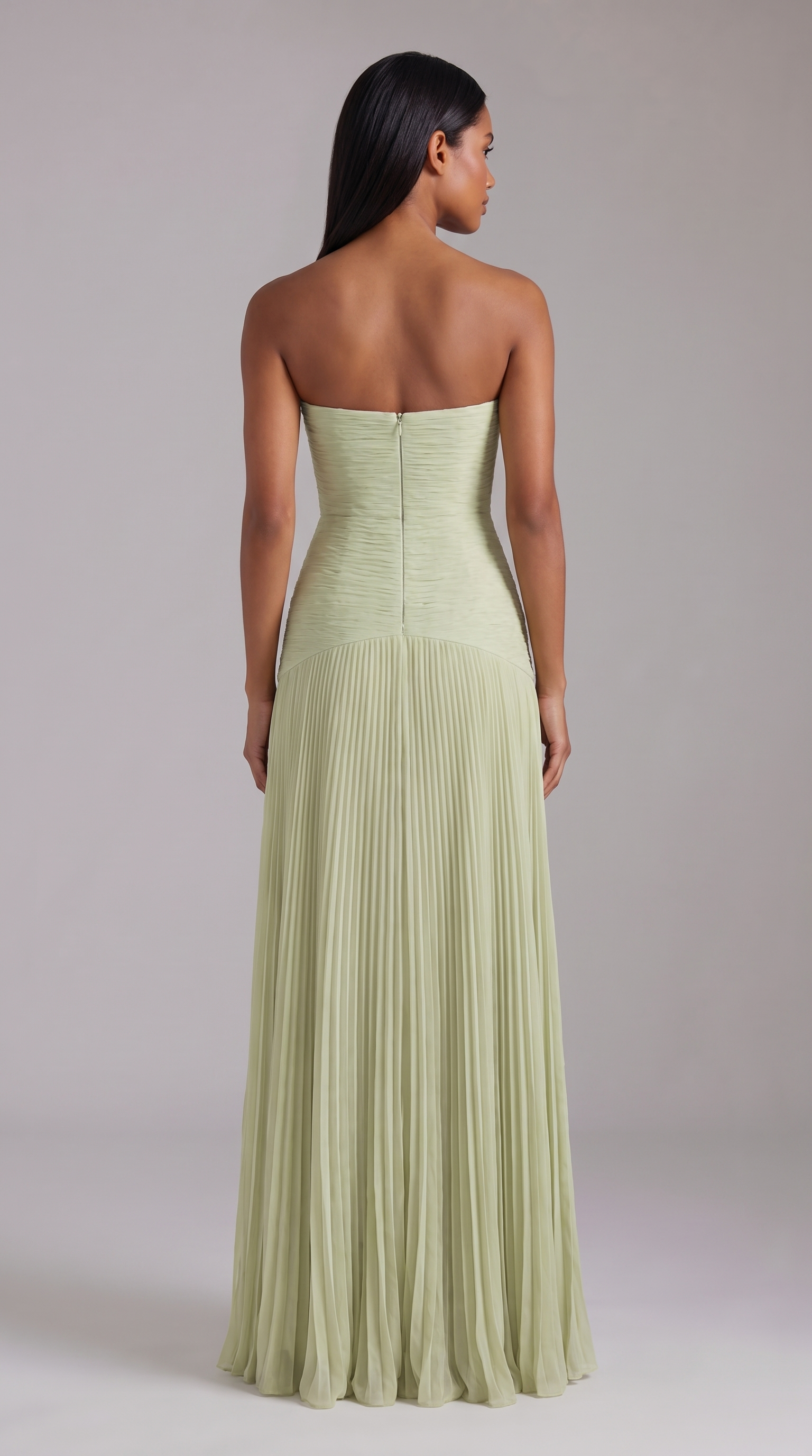 Rochie Maxi Forest - Verde salvie