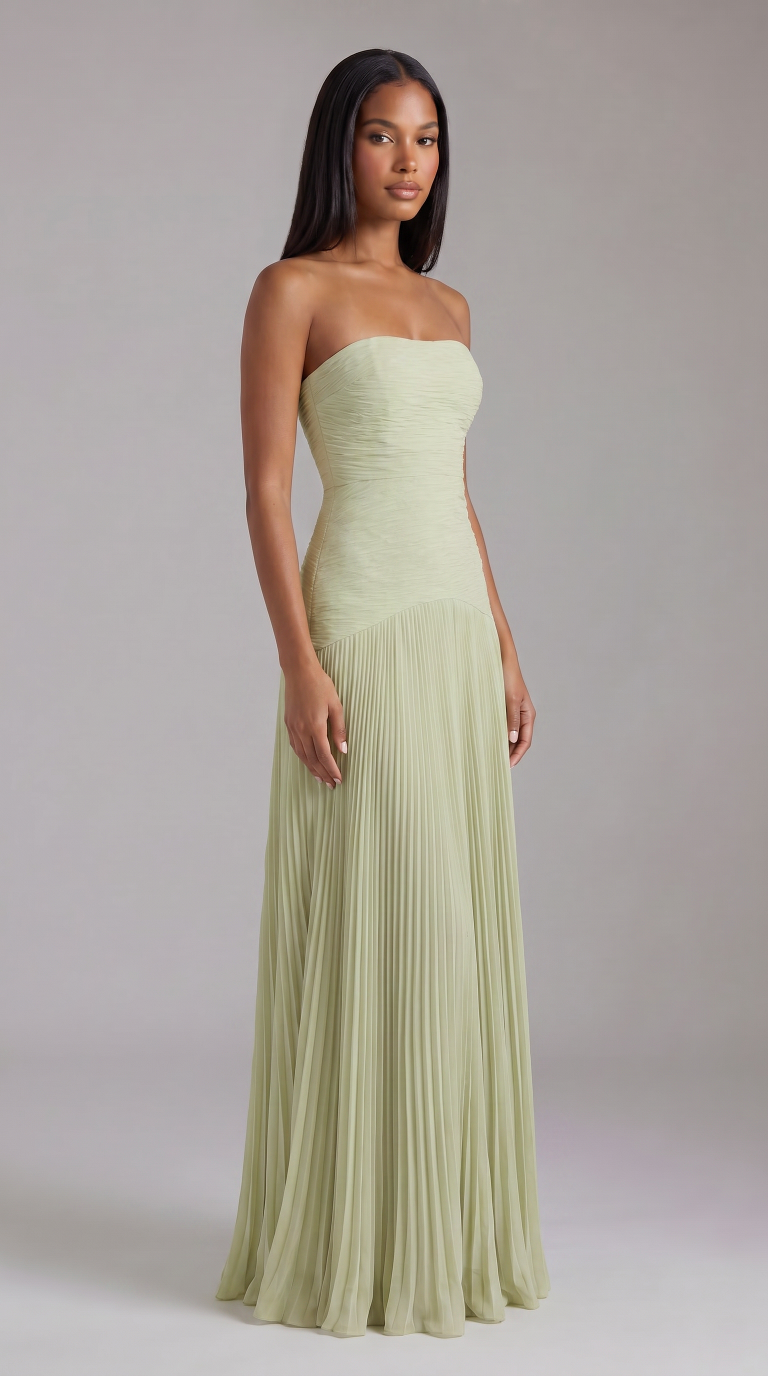 Rochie Maxi Forest - Verde salvie