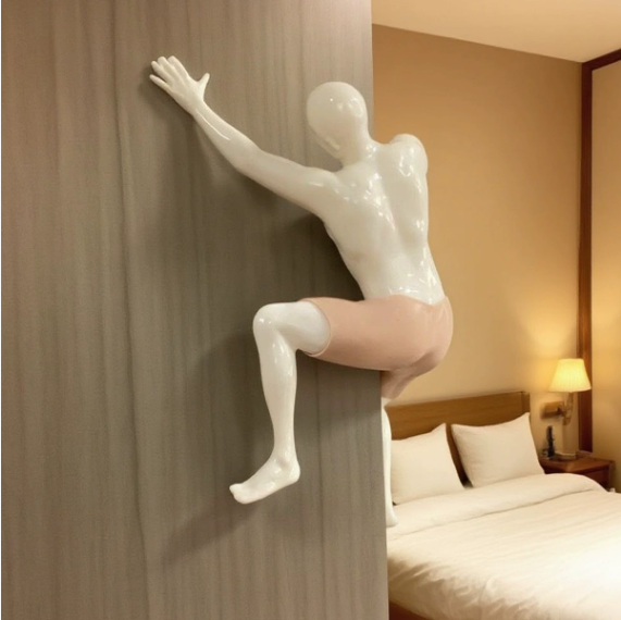 🎁 Dekoracja ściana dla alpinistów