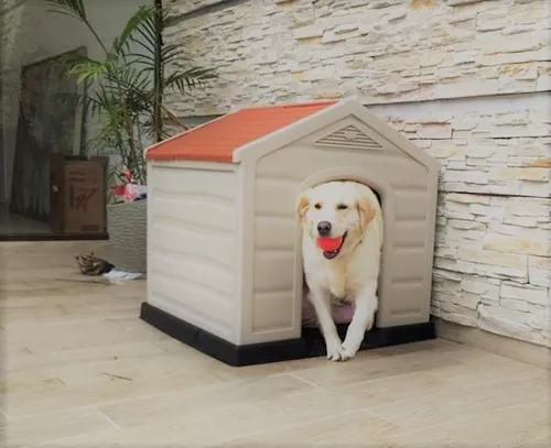 Casa Para Perro Grande Térmica Exterior Protección Contra Calor, Frío, Lluvia 90x92x89 Cm