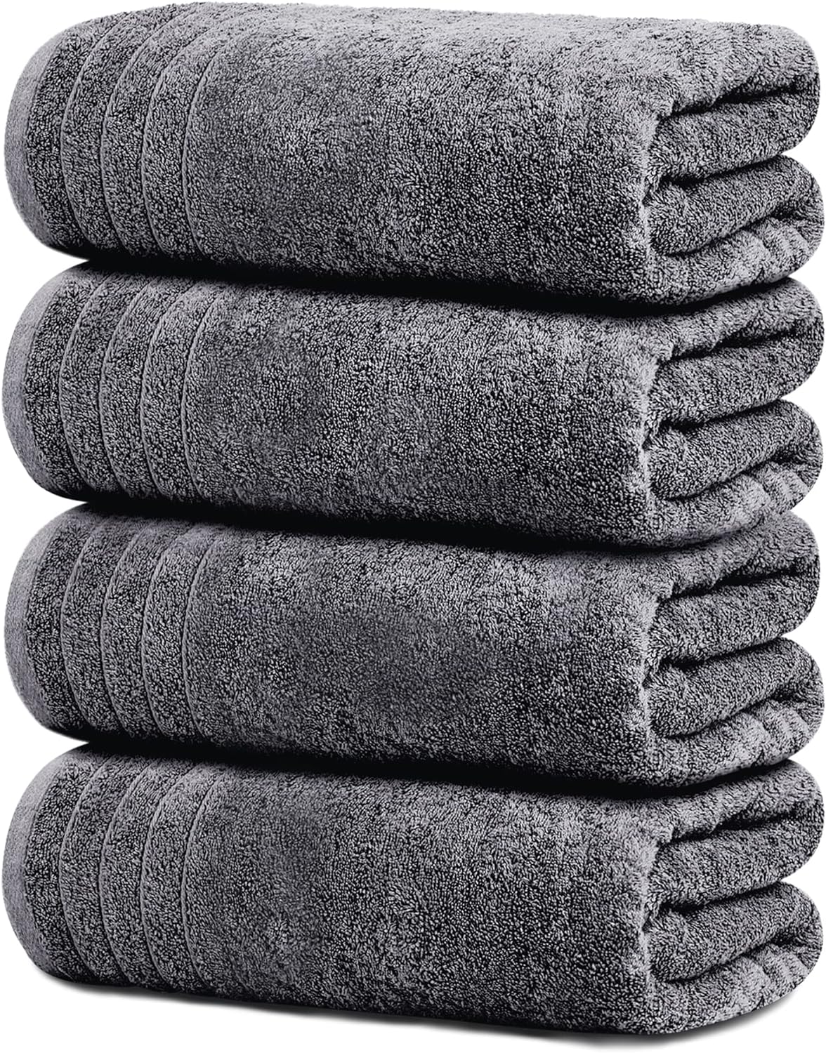 Toallas de baño extragrandes Tens Towels de 76 x 152 cm, 100 % algodón, más grandes y ligeras, de secado rápido, ligeras, súper suaves y absorbentes, perfectas para el baño.