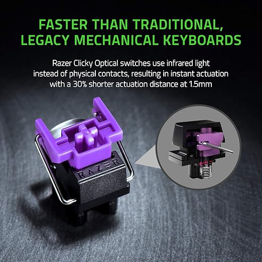 Razer Huntsman Mini 60% Teclado Gaming Teclado Negro clásico (Reacondicionado)