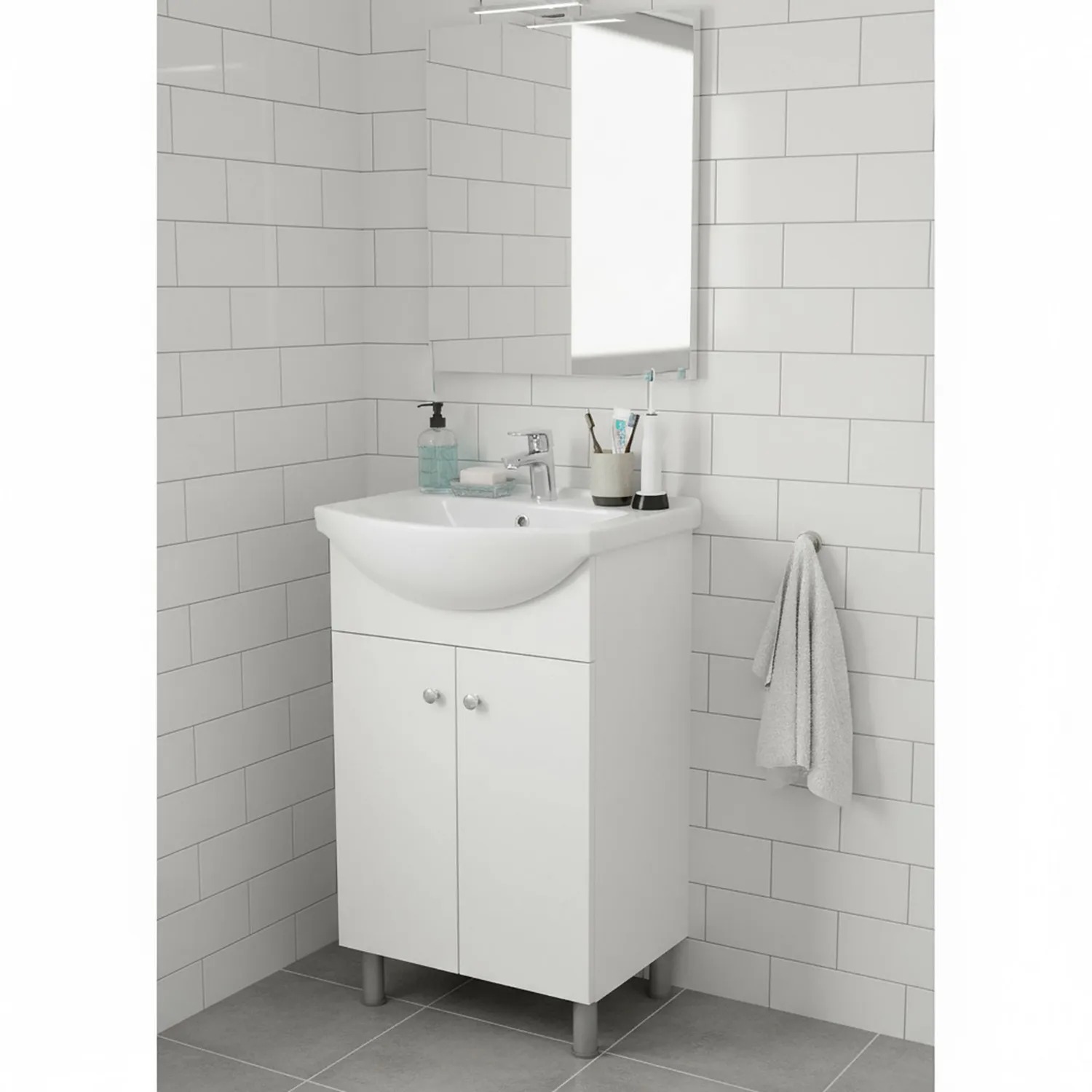 Mueble de Baño Blanco 50X43X84 cm