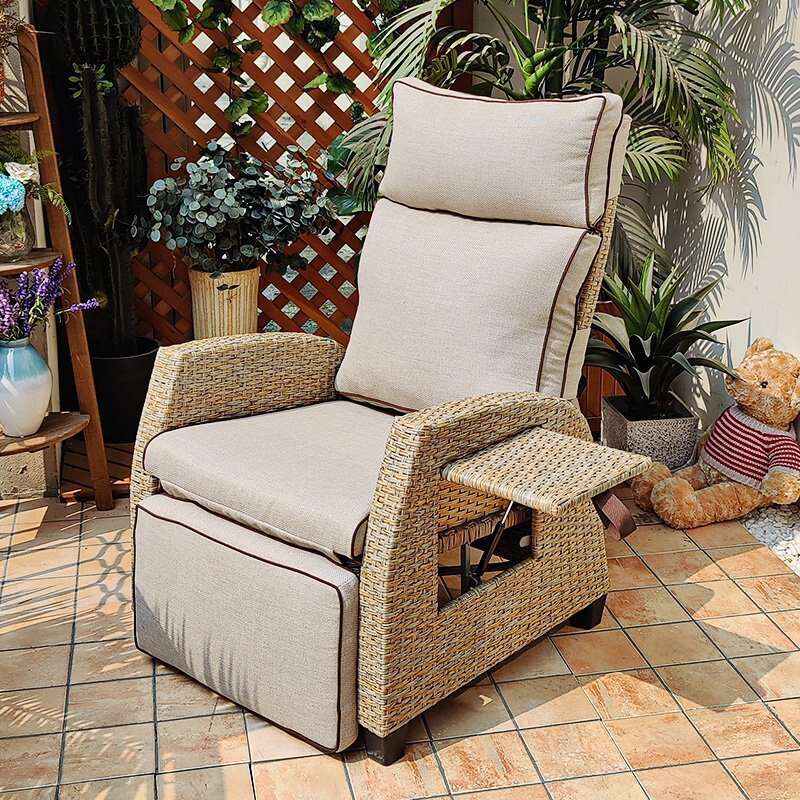 El Sillón Reclinable Impermeable Para Exteriores
