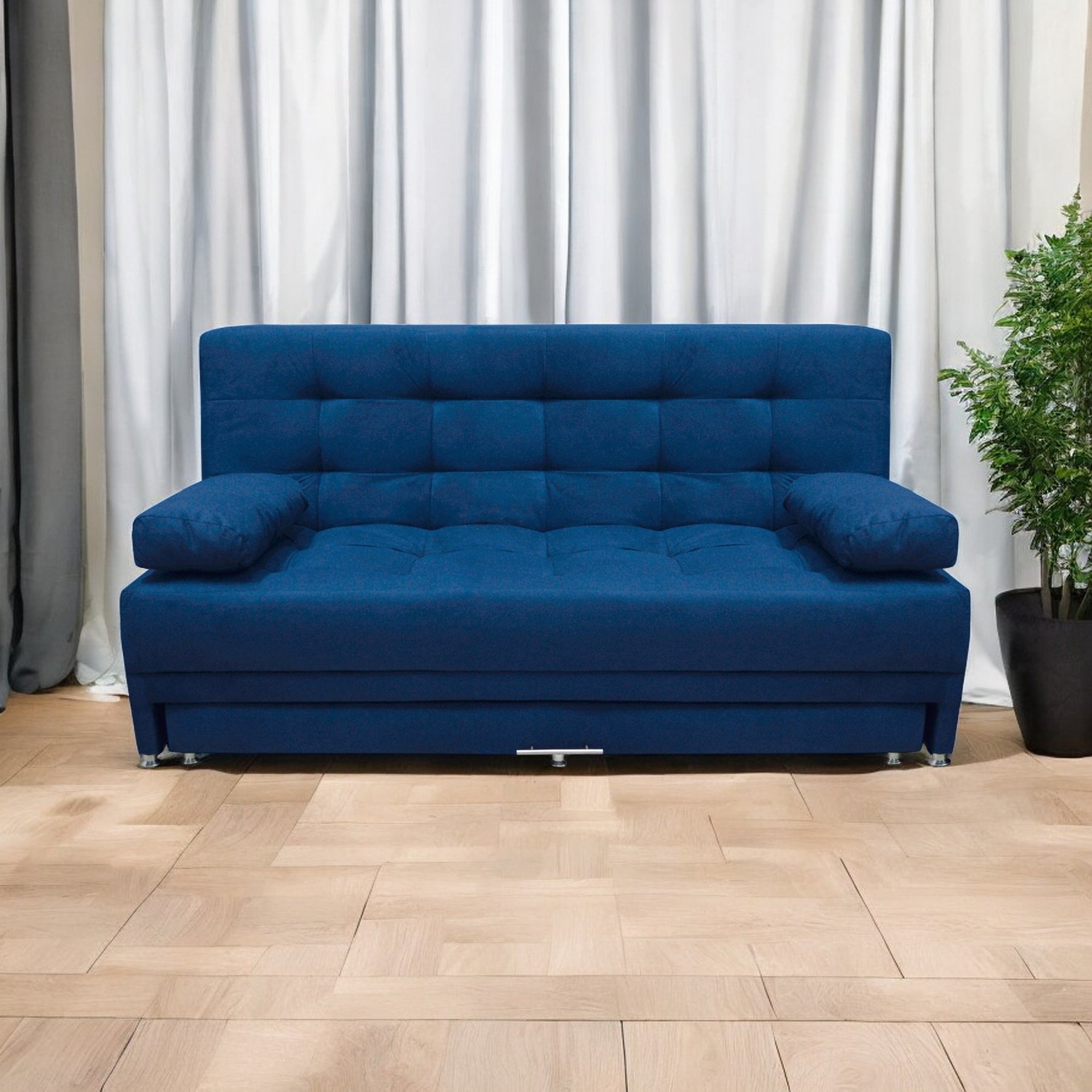 Sofá Cama Tarima Matter Tela Turquesa