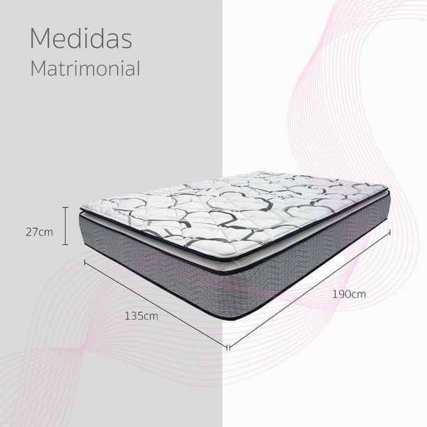 Colchon Matrimonial Restonic Ortopédico Confort