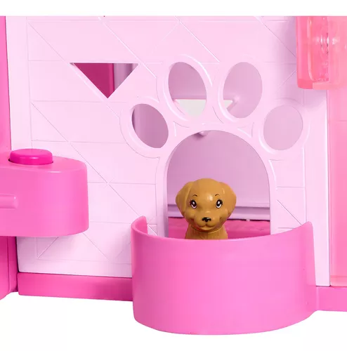 Casa de Muñecas Barbie Nueva Casa de los Sueños HMX10 color rosa con 3 pisos y más de 75 accesorios