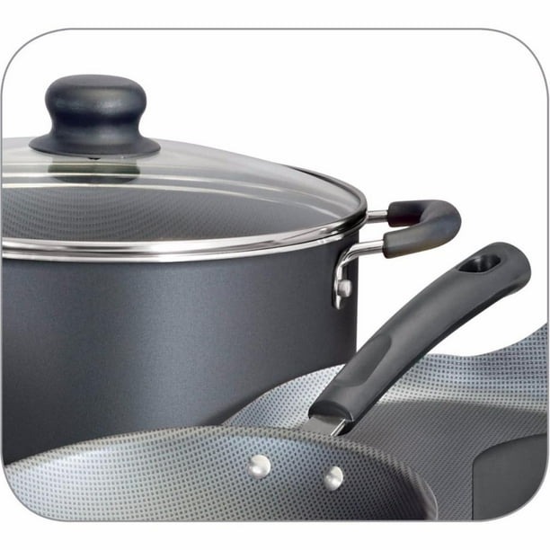 Batería de Cocina Tramontina 18 piezas Primaware Gris