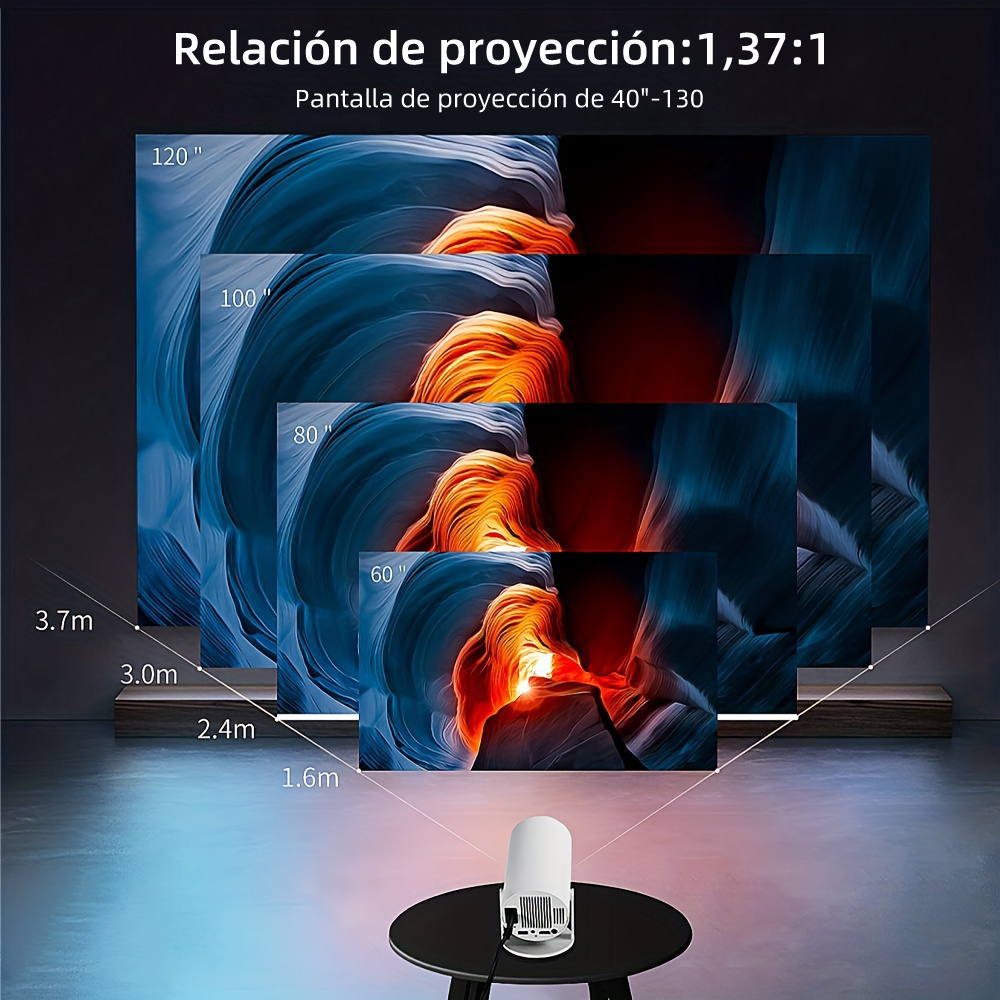Proyector HitoritabiTM HD 4K