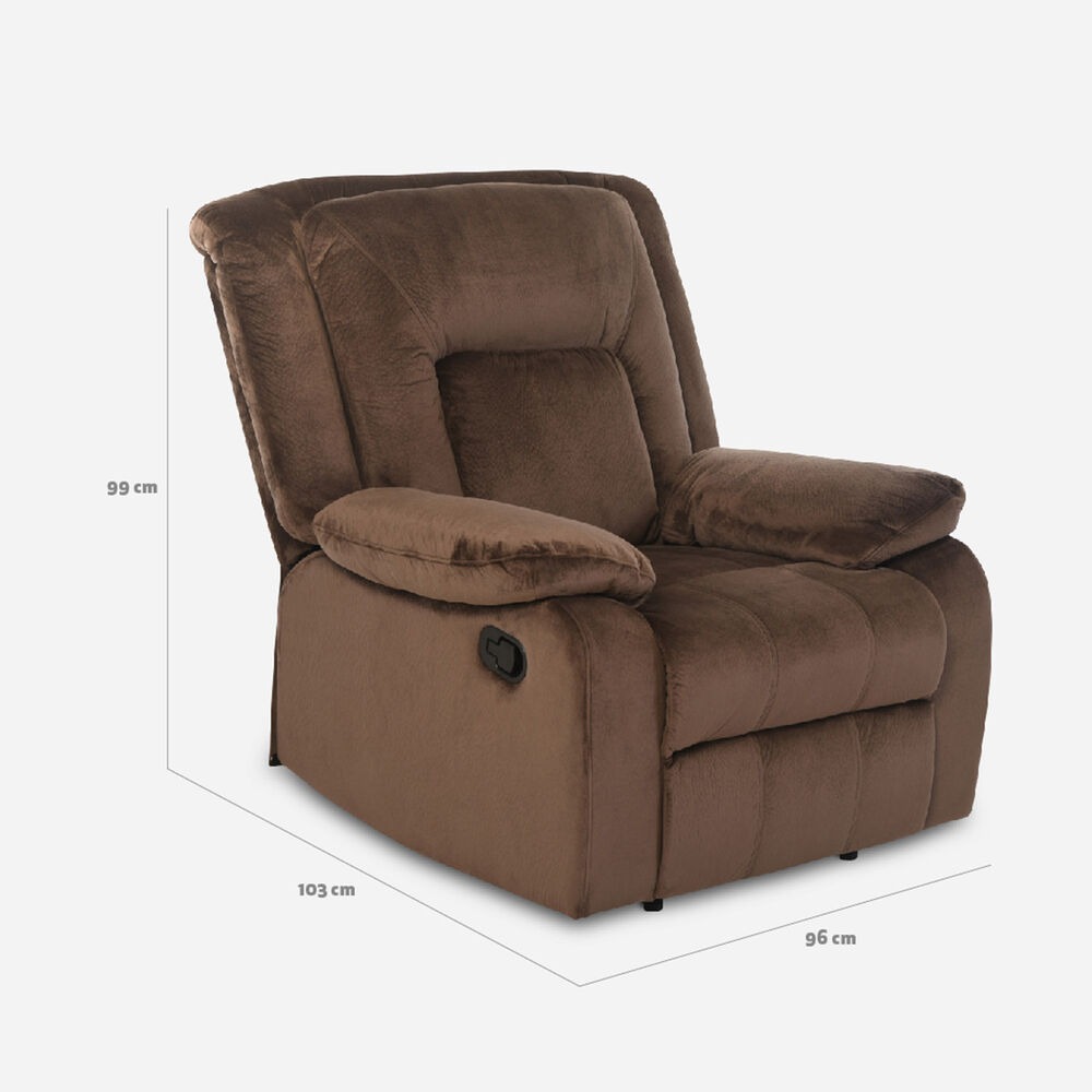 Sofá 3 Cuerpos Reclinable Amberes
