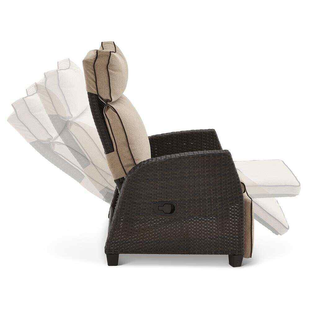 El Sillón Reclinable Impermeable Para Exteriores