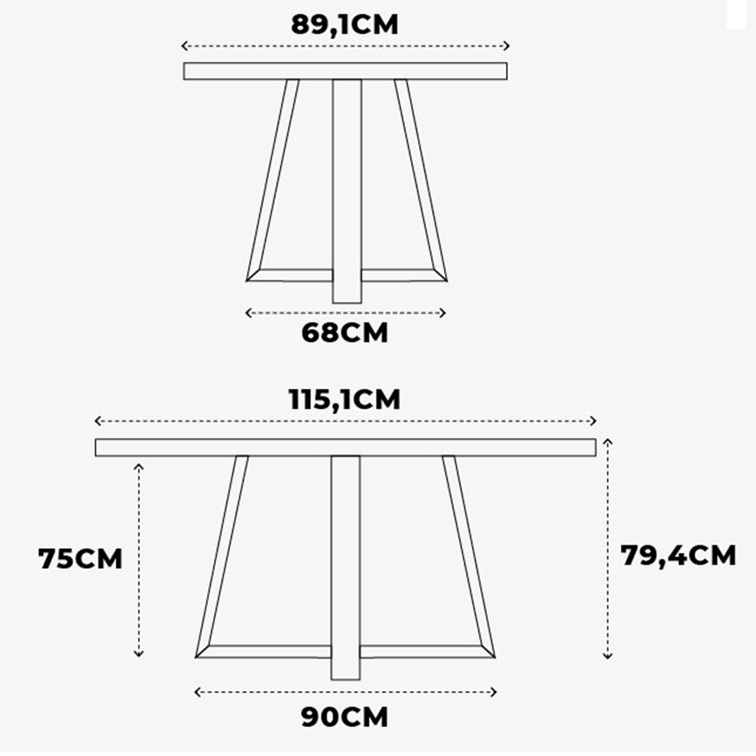 Juego De Comedor Mara 120+4 Sillas Daisy Decocasa