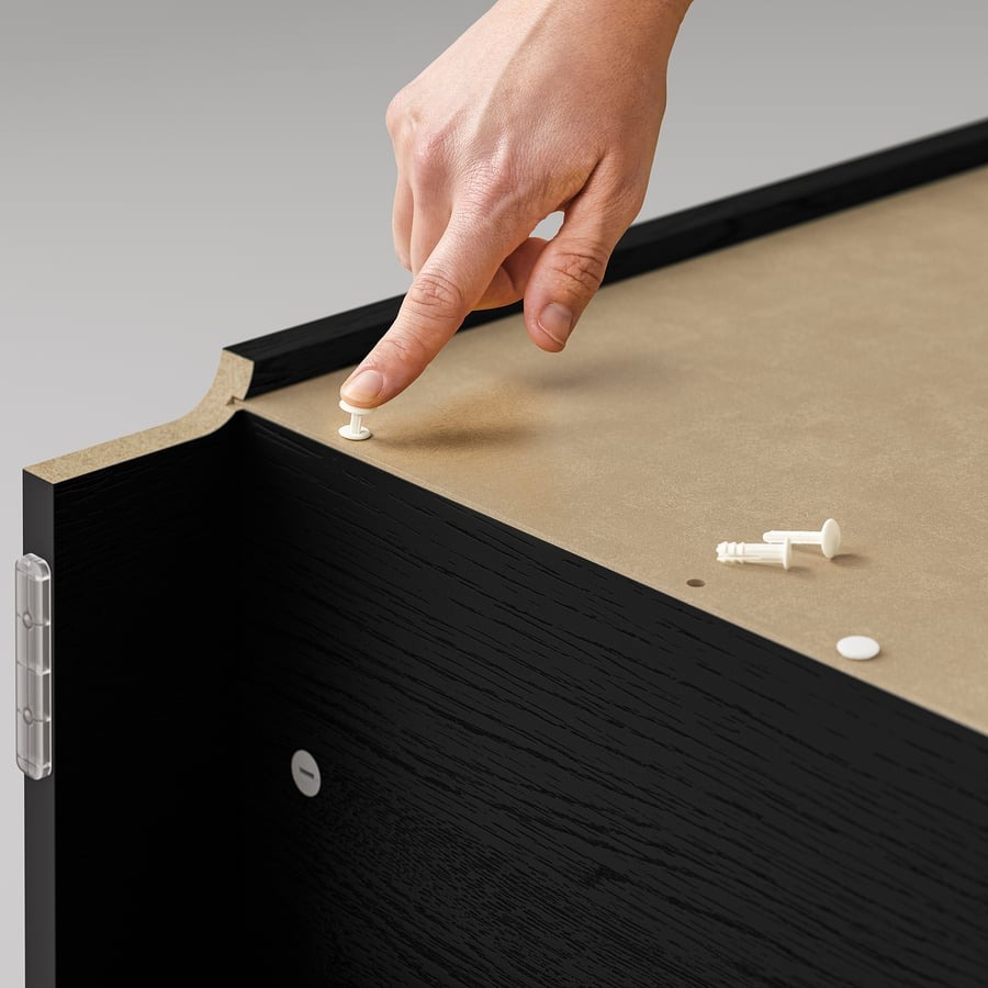 Librero con puertas de vidrio, blanco, 80x30x202 cm