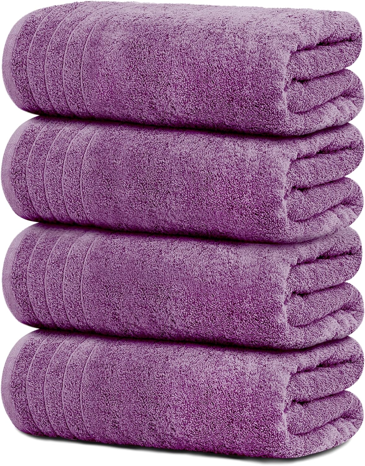 Toallas de baño extragrandes Tens Towels de 76 x 152 cm, 100 % algodón, más grandes y ligeras, de secado rápido, ligeras, súper suaves y absorbentes, perfectas para el baño.