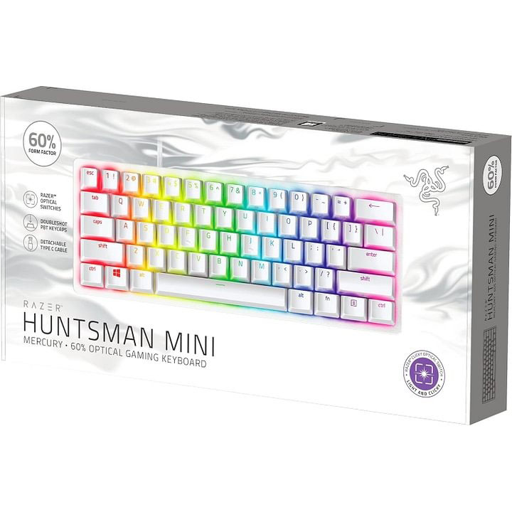 Razer Huntsman Mini 60% Teclado Gaming Teclado Negro clásico (Reacondicionado)