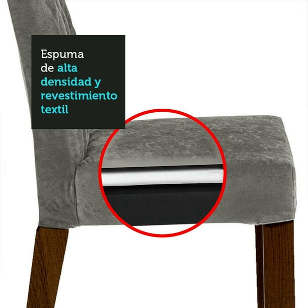 Juego de Comedor Mesa Tablero de Vidrio con 4 Sillas Anaju Madesa