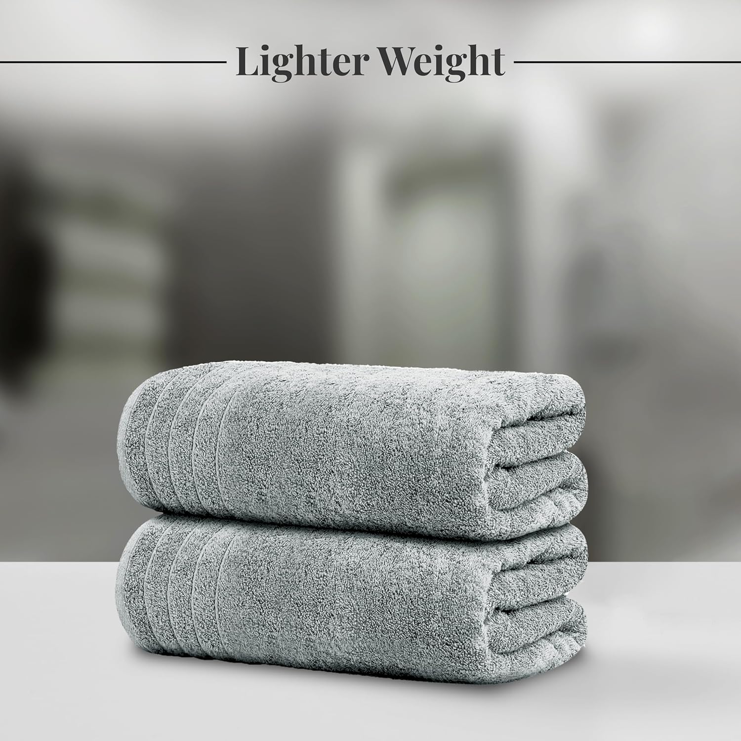 Toallas de baño extragrandes Tens Towels de 76 x 152 cm, 100 % algodón, más grandes y ligeras, de secado rápido, ligeras, súper suaves y absorbentes, perfectas para el baño.