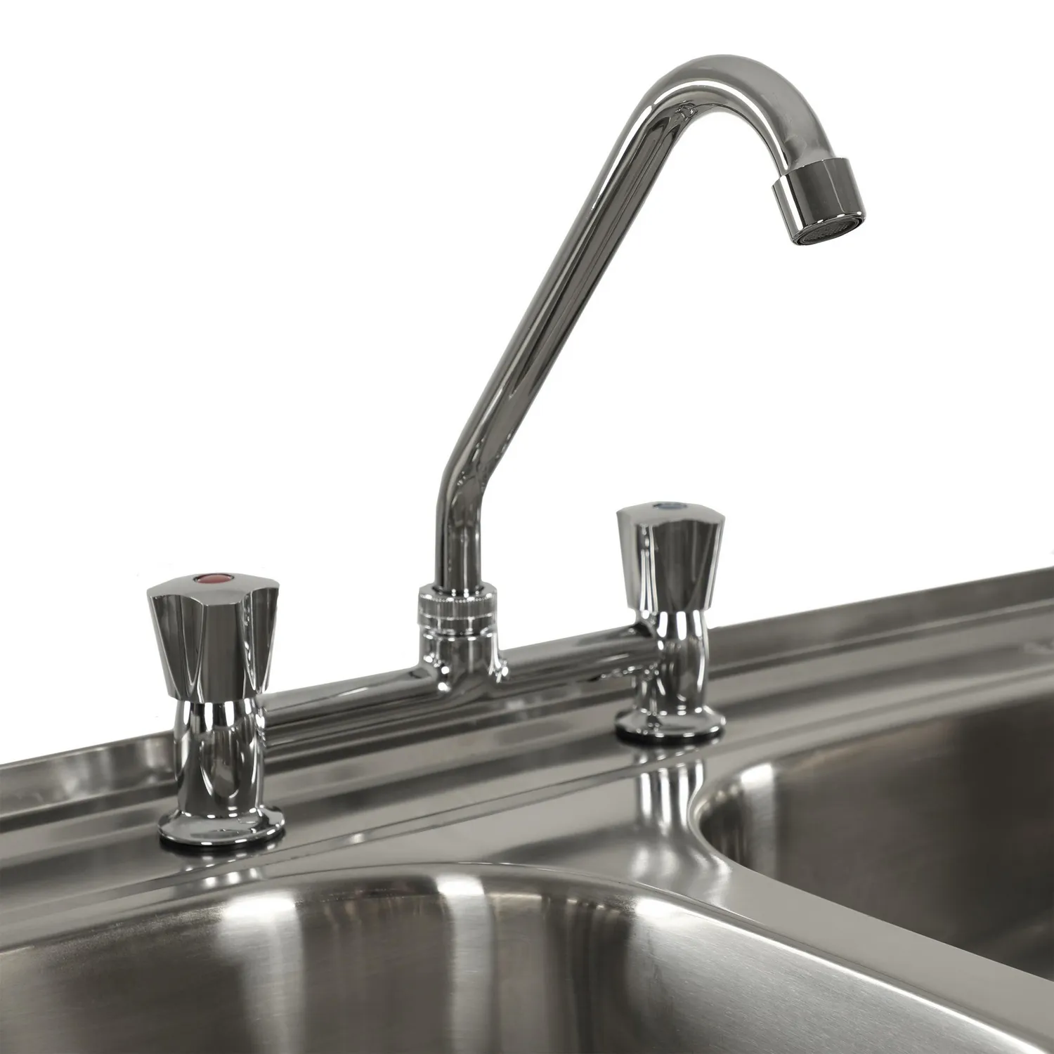 Mueble Cocina con Lavaplato Derecho 120Cm y Grifería