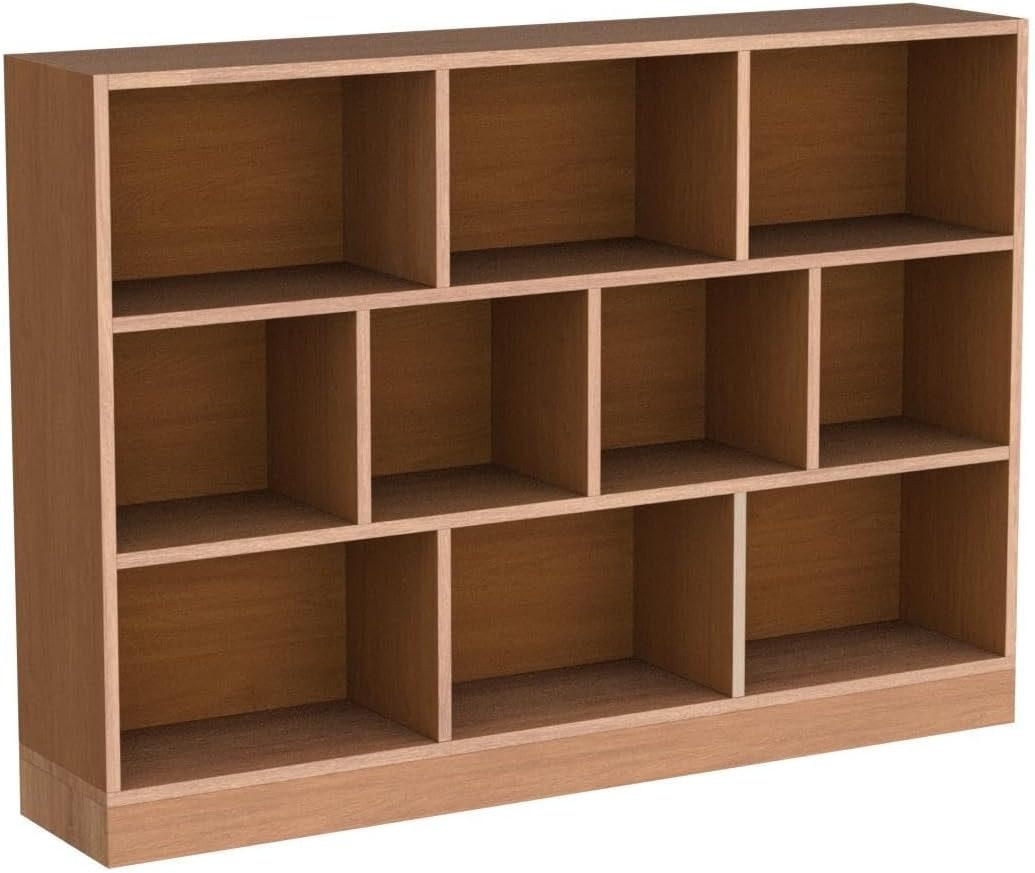 Librero Organizador Minimalista | Mueble con Entrepaños de Madera