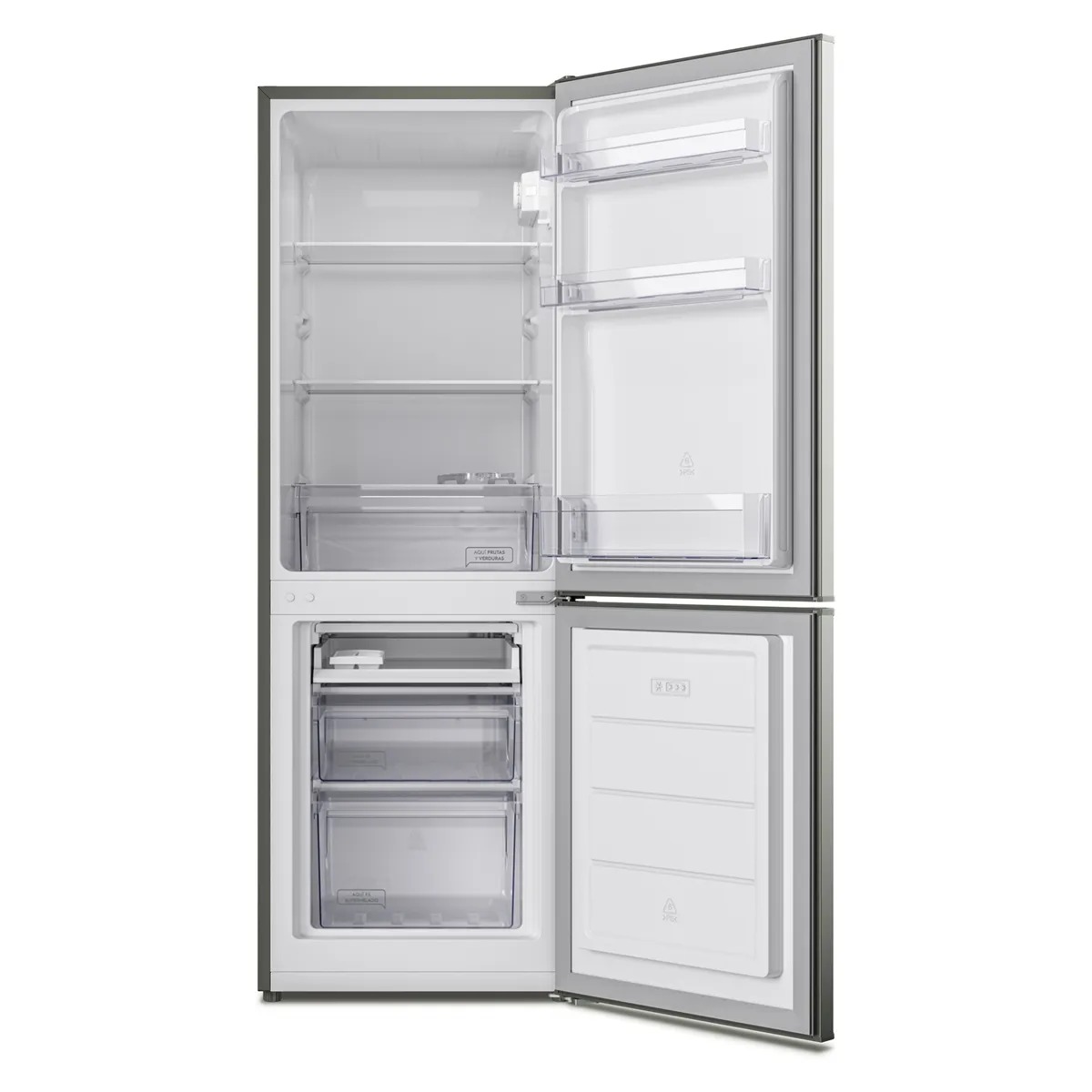 Refrigerador Bottom Freezer 166Lts MED165S Mademsa