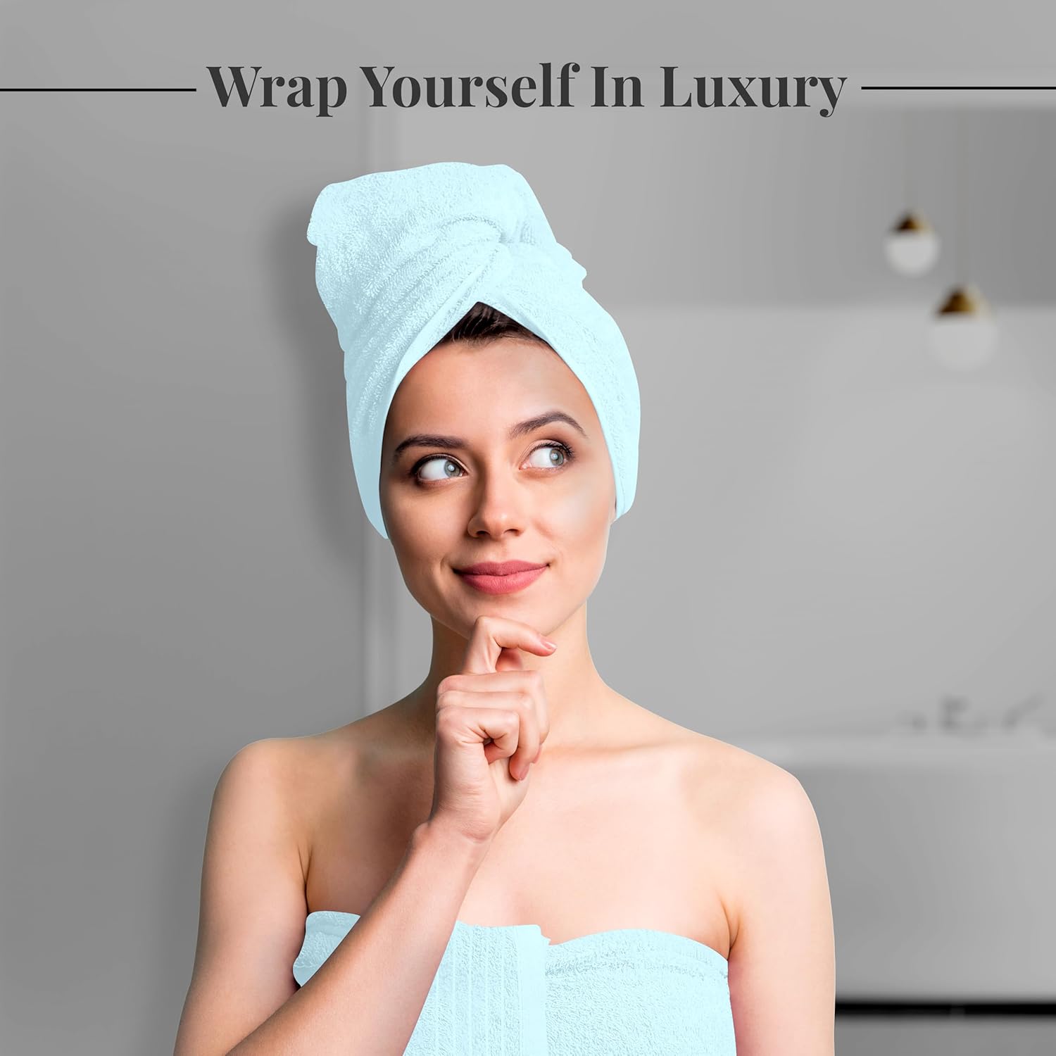 Toallas de baño extragrandes Tens Towels de 76 x 152 cm, 100 % algodón, más grandes y ligeras, de secado rápido, ligeras, súper suaves y absorbentes, perfectas para el baño.