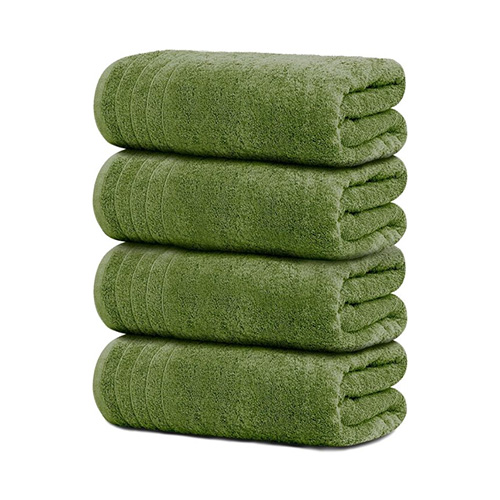 Toallas de baño extragrandes Tens Towels de 76 x 152 cm, 100 % algodón, más grandes y ligeras, de secado rápido, ligeras, súper suaves y absorbentes, perfectas para el baño.