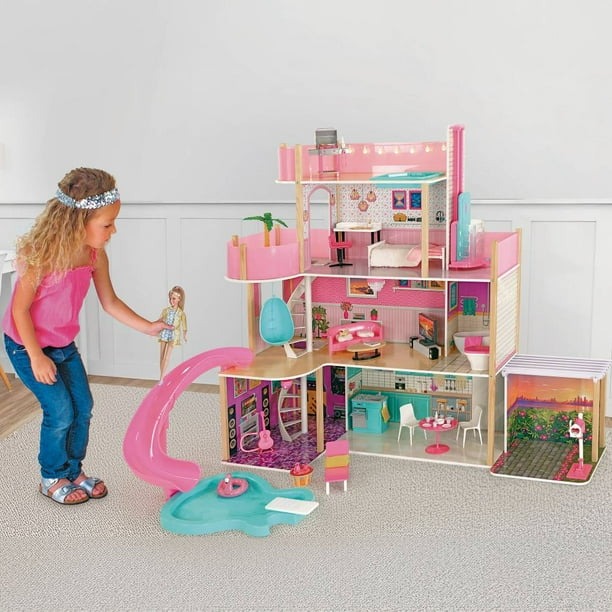Casa para Muñecas Rosa