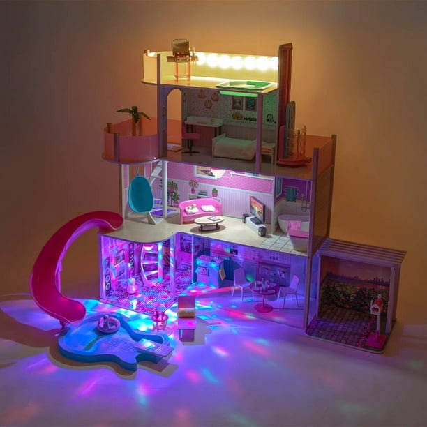 Casa para Muñecas Rosa