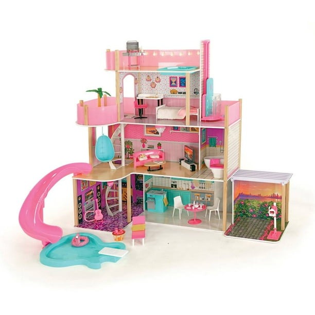 Casa para Muñecas Rosa