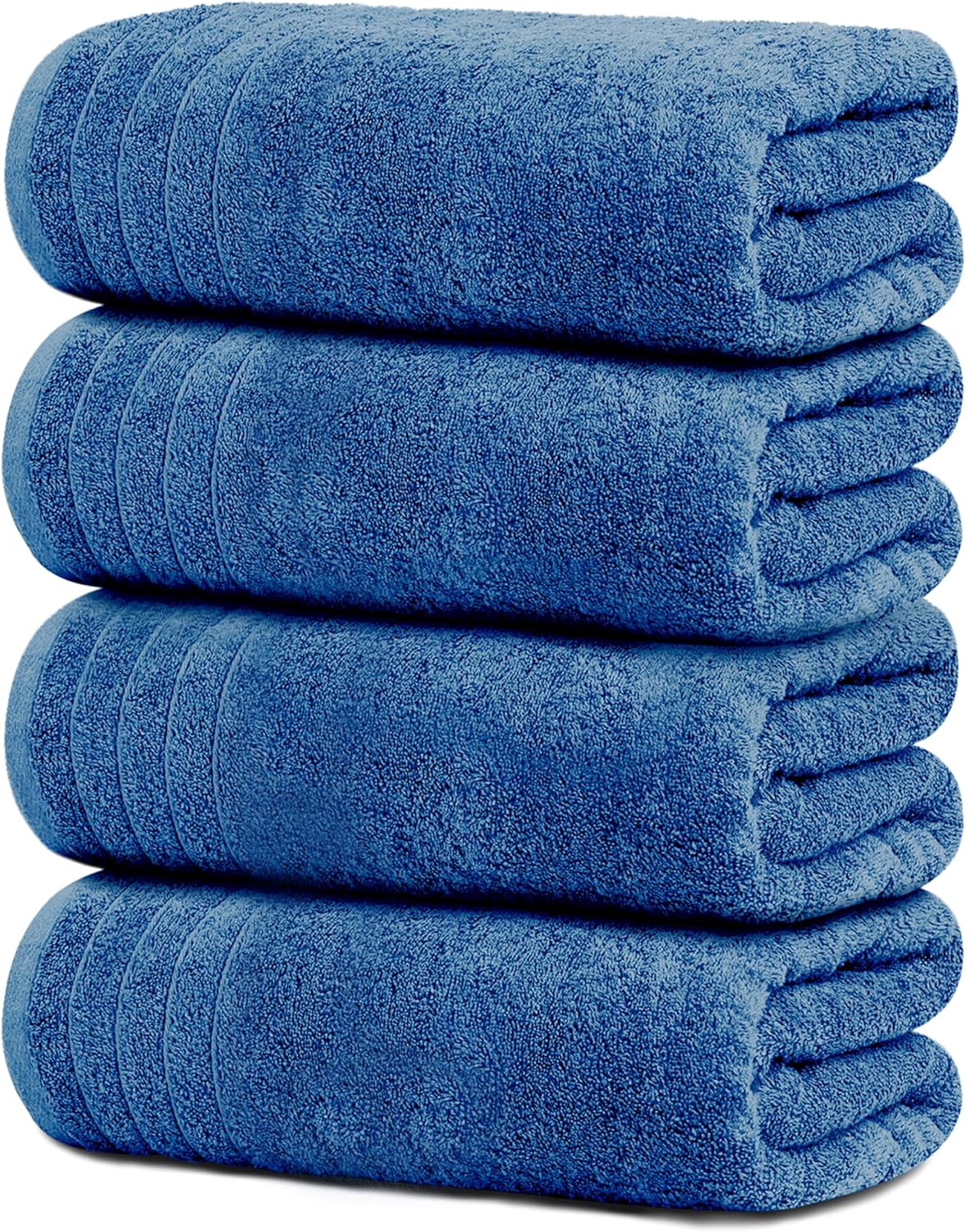 Toallas de baño extragrandes Tens Towels de 76 x 152 cm, 100 % algodón, más grandes y ligeras, de secado rápido, ligeras, súper suaves y absorbentes, perfectas para el baño.