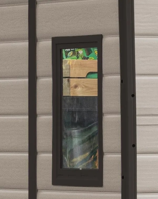 Cobertizo Exterior De Jardin Keter Manor 6x5 Color Beige