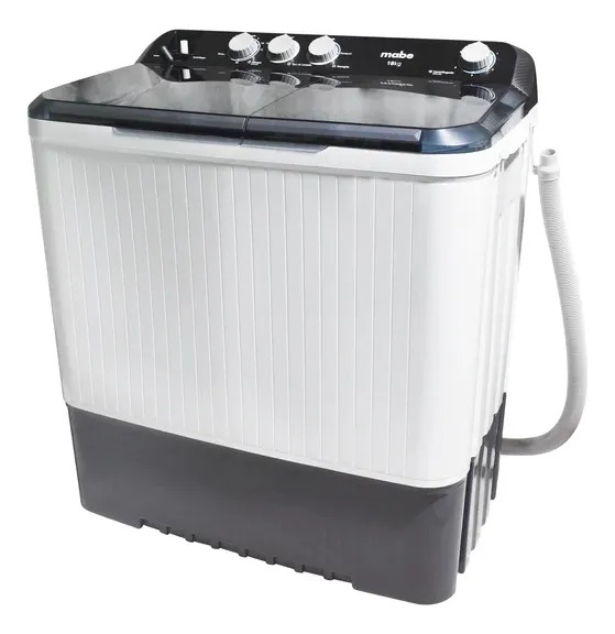 Lavadora Mabe Semi Automatica 13kg Doble Tina Con Bomba