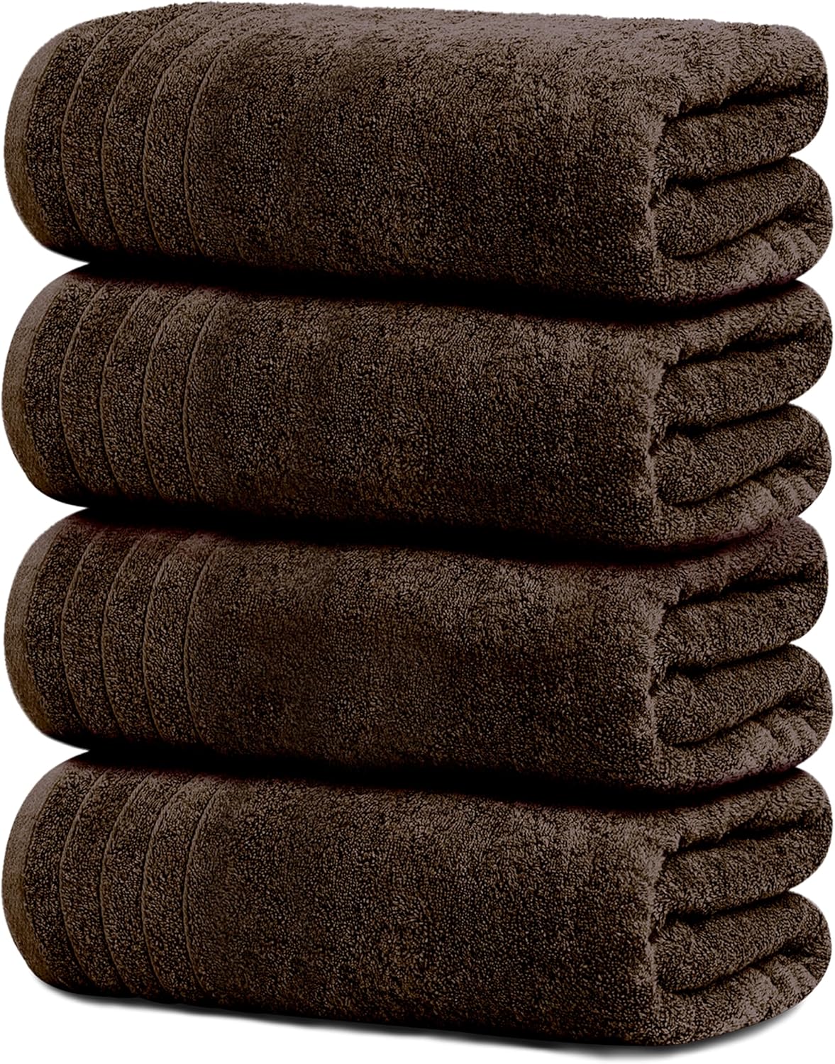Toallas de baño extragrandes Tens Towels de 76 x 152 cm, 100 % algodón, más grandes y ligeras, de secado rápido, ligeras, súper suaves y absorbentes, perfectas para el baño.