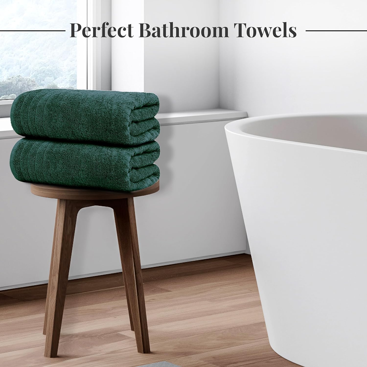 Toallas de baño extragrandes Tens Towels de 76 x 152 cm, 100 % algodón, más grandes y ligeras, de secado rápido, ligeras, súper suaves y absorbentes, perfectas para el baño.