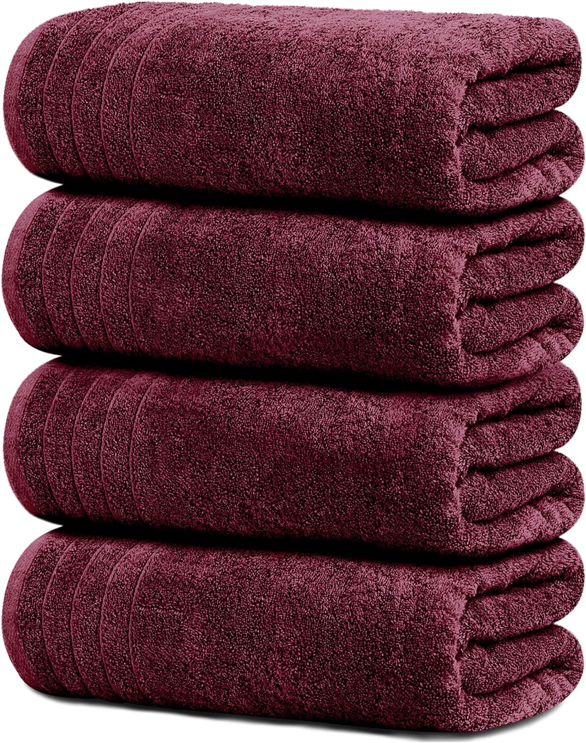 Toallas de baño extragrandes Tens Towels de 76 x 152 cm, 100 % algodón, más grandes y ligeras, de secado rápido, ligeras, súper suaves y absorbentes, perfectas para el baño.