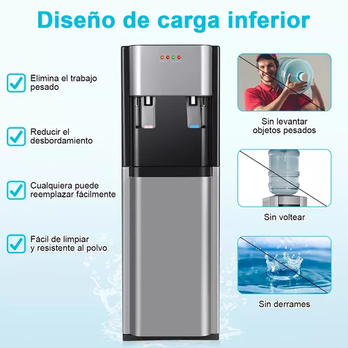 Dispensador De Agua Fría Caliente Oculto Eléctrico Garrafón