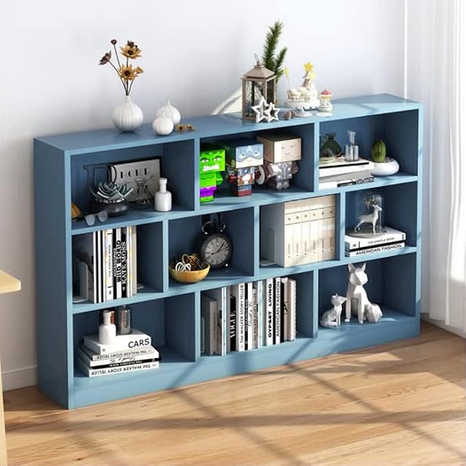 Librero Organizador Minimalista | Mueble con Entrepaños de Madera